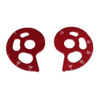 Motorcycle Chain Guide Adjuster Regulator Kit for CRF150F CRF230F CRF230L CRM250 AR Red