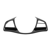 Steering Wheel Frame Decor Switch Button Cover Trim Decoration Carbon Fiber Look for TANG