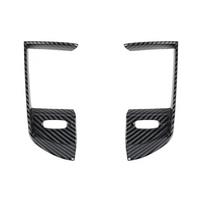 Center Console Air Vent Outlet Decoration Cover Trim for Ram 2019-2024 Interior Accessories Carbon Fiber