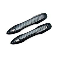 Car Carbon Fiber Door Handle Cover Trim Decorator Sticker Exterior Accessories for C28 2022 2023