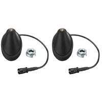 2Pcs Car Roof Aerial Base Bracket for 500 Punto Panda Stilo Tipo Punto 46772781 51732346 51767993 51789234