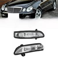 1 Pair Rearview Mirror Turn Side Lights Mirror Turn Signal Light for W211 W221 A2198200521 A2198200621