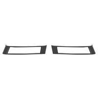 Car Dashboard Side Air Outlet Frame Trim Sticker for EV9 2023 2024 Interior Accessories Carbon Fiber