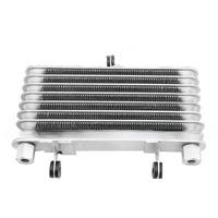 Aluminum Motorcycle Engine 8 Row Cooling Radiator for 125CC-250CC Motorcycle Dirt Bike ATV M12