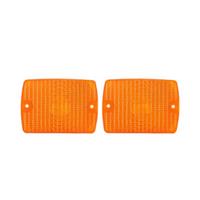 Car Front Bumper Light Cover 56001378 CH2520111 for YJ 1987-1995 Turn Signal Light Cover Yellow