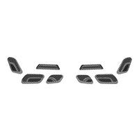 Car Electric Seat Button Trim Sticker for EV9 2023 2024 Seat Adjustment Button Cover Car Interior Accessories