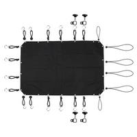 Soft Top Car Anti UV Sun Protection Sunshade Cover for 2021-2024 Insulated Net Accessories ,4 Door