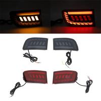 Smoky Black LED Rear Bumper Light for Prado 120 FJ120 LC120 J12 4Runner 2003-2009 Brake Turn Signal Lamp