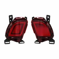 For 2015-2018 Rear Bumper Reflector Lights LED Fog Lamp Brake Light Turn Signal