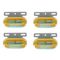 LED Trailer Clearance Lights Marker Lights for Truck Side Lights Cargo Lamp Lorry Tractor Turn Signals 12V