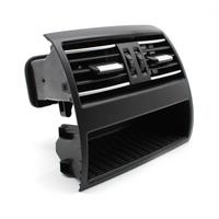 Rear Console Conditioner Fresh Air Ventilation Grille Compele Part for 5 Series F10 F11 64229172167 (Silver)
