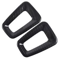 For R1T R1S 2022 2023 2024 Seat Hook Cover Decorative Panel Frame Trim Carbon Fiber
