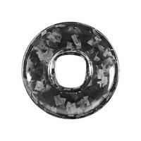 Car Steering Wheel Center Trim Frame for 500 2008-2013 Cover Decorative Sticker
