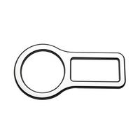 For Spacia Custom MK54S MK94S 2024 Engine Start Stop Switch Cover Trim Accessories Silver