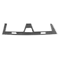For 5 Series G30 G38 2018-2021 Carbon Fiber Car Central Control Warning Light Button Frame Trim Interior Accessories