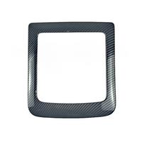 Rear Seat Armrest Cup Holder Cover Trim for E Class W214 2024 Accessories ABS Carbon Fiber