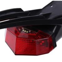 New WD 12VLED Rear Tail Light for Motorbikes Off-Road Retrofit Licence Plate Light with gray