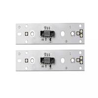 2Pcs Car Xenon Headlight Daytime Running Light LED Boards E243951 4M0941475 for 2017-2019 Angel Eyes DRL Chip