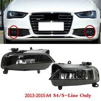 1 Pair Front Bumper Fog Light Assembly Driving Light for (A4) S4 B9 2013-2015 8K0941699C 8K0941700C