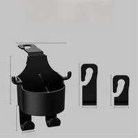 Car Hook Storage Box, Seat Back Drinking Cup Holder, Car Rear Backrest Small Hook for Car Storage
