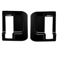 Car Middle Door Inner Handle Frame Trim Sticker for SPACIA Custom MK04 2017-2024 Car Accessories Gloss Black
