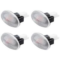 4pcs for 206 407 607 Signal Side Marker Light Repeater Lamp Indicator 632574