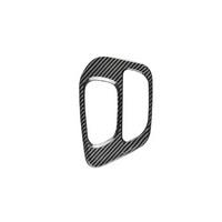 For 2015-2023 Real Carbon Fiber Center Console Gear Shift Panel Cover Trim Interior Accessories