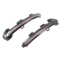 For 2015 2016 2017 2018 2019 2Pcs Car Dynamic LED Turn Signal Light Rearview Mirror Blinker Indicator