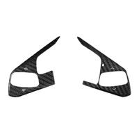 Carbon Fiber Steering Wheel Panel Sticker for C8 2020-2023 Steering Wheel Decoration