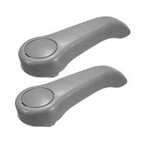 1 Pair Grey Seat Recliner Adjustment Lever Pull Handle for MK2 MK1 1998-2007 7701470827