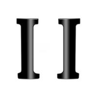 Car Middle Door Inner Handle Button Trim Sticker for SPACIA Custom MK04 2017-2024 Car Accessories Gloss Black
