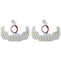 2pcs for Jimny JB23 JB33 JB43 JB53 1998-2018 Interior Lamps Dome Map Roof Lights LED Reading Lamp