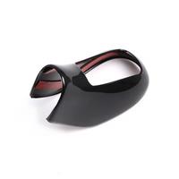 Carbon Fiber Gear Front Cover+Gear Back Cover Sticker Panel Trim for XC60 S60 V40 S80