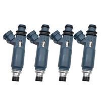 4PCS Fuel Injector 23250-11120 for Starlet EP91 EE102 Tercel EL51 4EFE