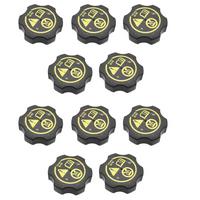 10PCS Car Engine Tank Radiator Expansion Water Cap for 13502353 316702182 Coolant Recovery Tank Cap