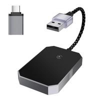 Wireless Carplay Adapter Carplay Wireless Adapter Convert Wired to Wireless 2024 Upgrade Plug & Play