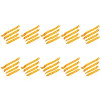 10Set Plastic Pry Plate Car Door Clip Panel Decoration Removal Tool Dashboard Removal Tool Navigation Board Removal Tool