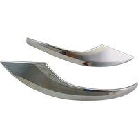 ABS Chrome Side Turn Signal Mirror Covers Rearview Cover Trim for Aqua Prius C 2015-2020 Car