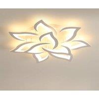LED Ceiling Light, 90W 8100LM Ceiling Lamp 3500K, LED Lotus Lamp Ceiling Light for Living Room, Bedroom, Bathroom