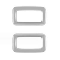Car Silver Inner Door Handle Cover for Spacia 2017-2022 Door Bowl Handle Trim Frame Sticker