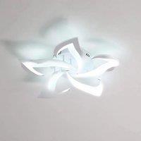LED Ceiling Light,Modern Ceiling Lamp 60W 4500LM?Modern Petal Ceiling Light Fixture for Living Room