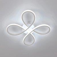 Modern Design LED Ceiling Light 30W Creative Flower Shape Ceiling Lamp for Living Room, Bedroom,