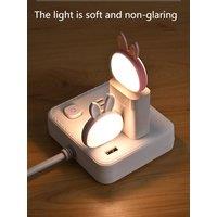 USB Table Lights Night Light Dormitory Bedside Book Lamp Eye Protection Student Study Reading Portable Direct Plug Night Light