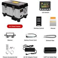 8KW 12V&24V&110-240V toolbox diesel air heater upporting with Altitude Mode parking heater APP control for cars RV camper