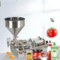 PBOBP Commercial Weighing Type Honey Filling Machine Gear Pump Automatic Viscous Liquid Paste Filler