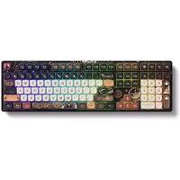 Akko 5108B Plus Mechanical Keyboard Anime Theme Hot Swap RGB 108 Keys USB Type-C/2.4GHz/Bluetooth 5.0 Wireless Gaming Keyboard