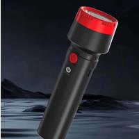 High Power Led Flashlight Two-mode Torch Light USB Rechargeable Lamp Personal defense Lantern For