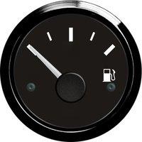 KUS Auto 52mm Pointer Fuel Level Gauges 0-190ohm Marine Fuel Level Meters 240-33ohm Waterproof for Car Truck Boat Bus Motorcycle