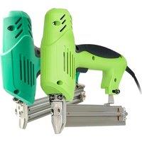 Electric Nail Gun 220V Nailing Stapler Shooter Stapler Gun Woodworking Tools Furniture Stapler Framing Tacker DIY Hand Tool