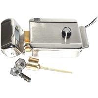 Electrical Door Lock Right-handed Opening Door Lock Door Security System Doorbell Intercom Locker Access Control Electric Lock